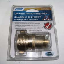 CAMCO 40051 RV WATER PRESSURE REGULATOR LEAD FREE 40-50 PSI ,FAST SHIPPING ⚡️