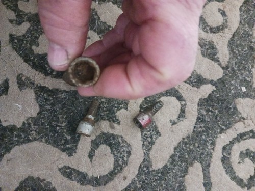 HARLEY PANHEAD KNUCKLEHEAD BRAKE DRUM WHEEL MOUNTING BOLTS - Picture 3 of 6