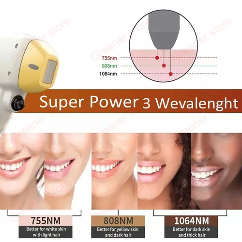 2IN1 Ice Titanium 755nm 808nm 1064nm Diode Laser Full Body Hair Removal Machine - Picture 8 of 13