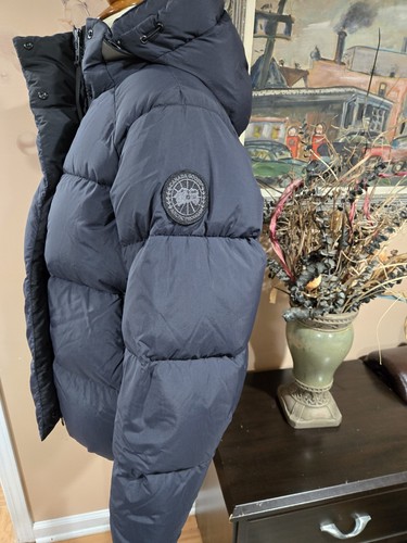 (Neu mit Etikett) Canada Goose Damen Junction Parka, Navy, Gr. M, Black Label - Bild 6 von 17