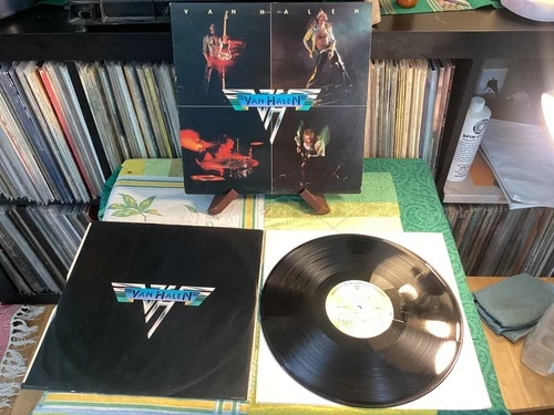 Van Halen Debut Self Titled 1978 12" LP Vinyl Record *Cleaned-Tested/VG+/VG+!