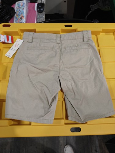 QQ- Cat & Jack School Uniforms Khaki Shorts Beige 10 - Picture 5 of 5