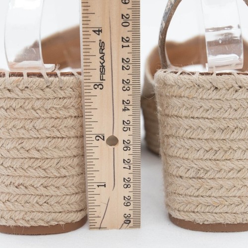 Sandalias plataforma alpargata cuña Dolce Vita Lesly talla 8,5 - Imagen 5 de 12