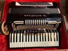 La Melodiosa Full-Size Accordion with Case - Excellent Condition FREE SHIPPING