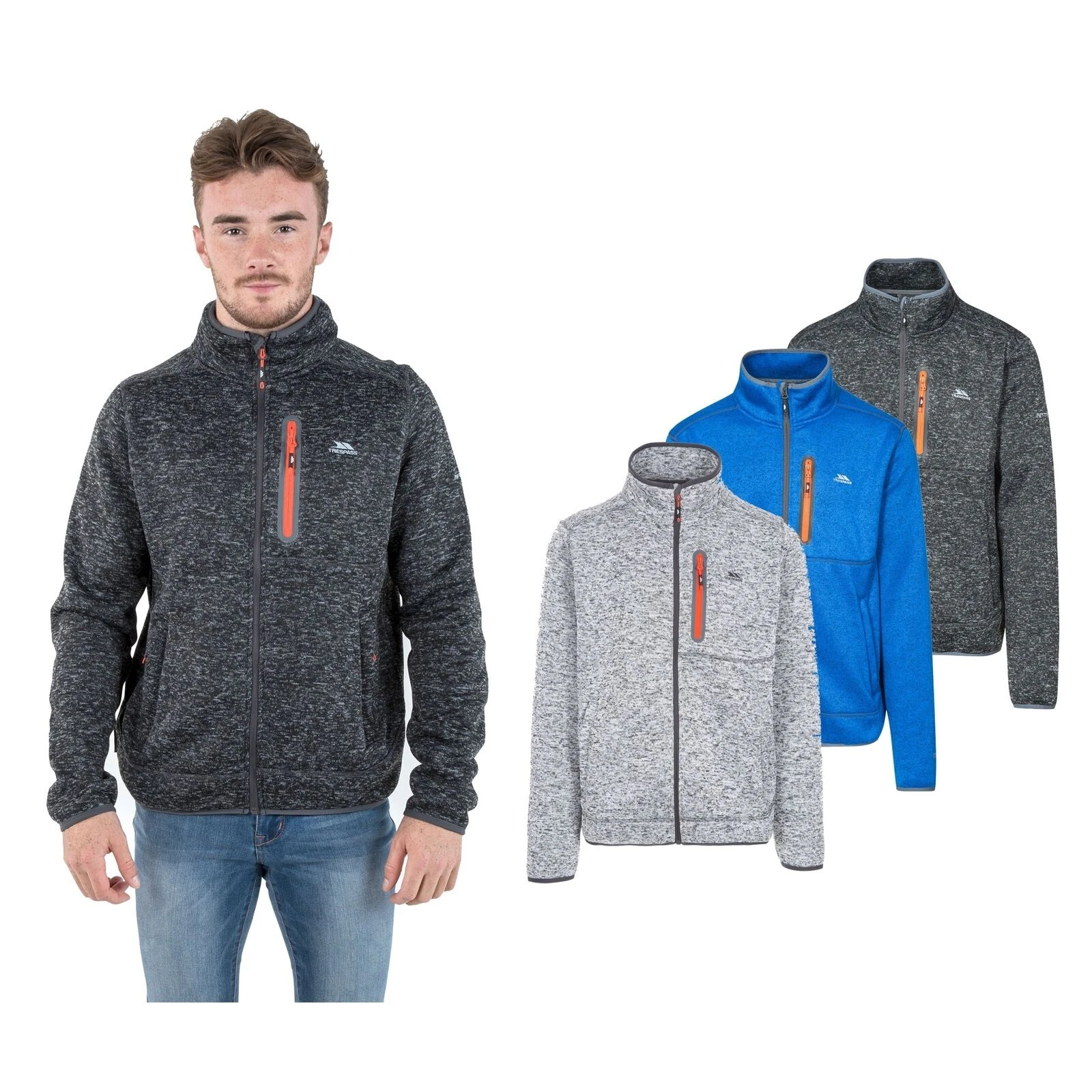 Trespass Mens Fleece Jacket with Full Zip Walking Casual Bingham
Opens in a new window or tab