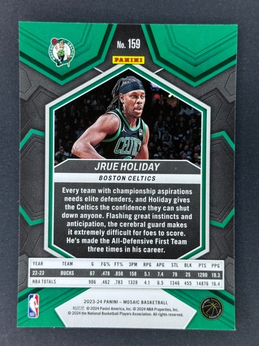2023-24 Panini Mosaic - #159 Jrue Holiday - Picture 2 of 3