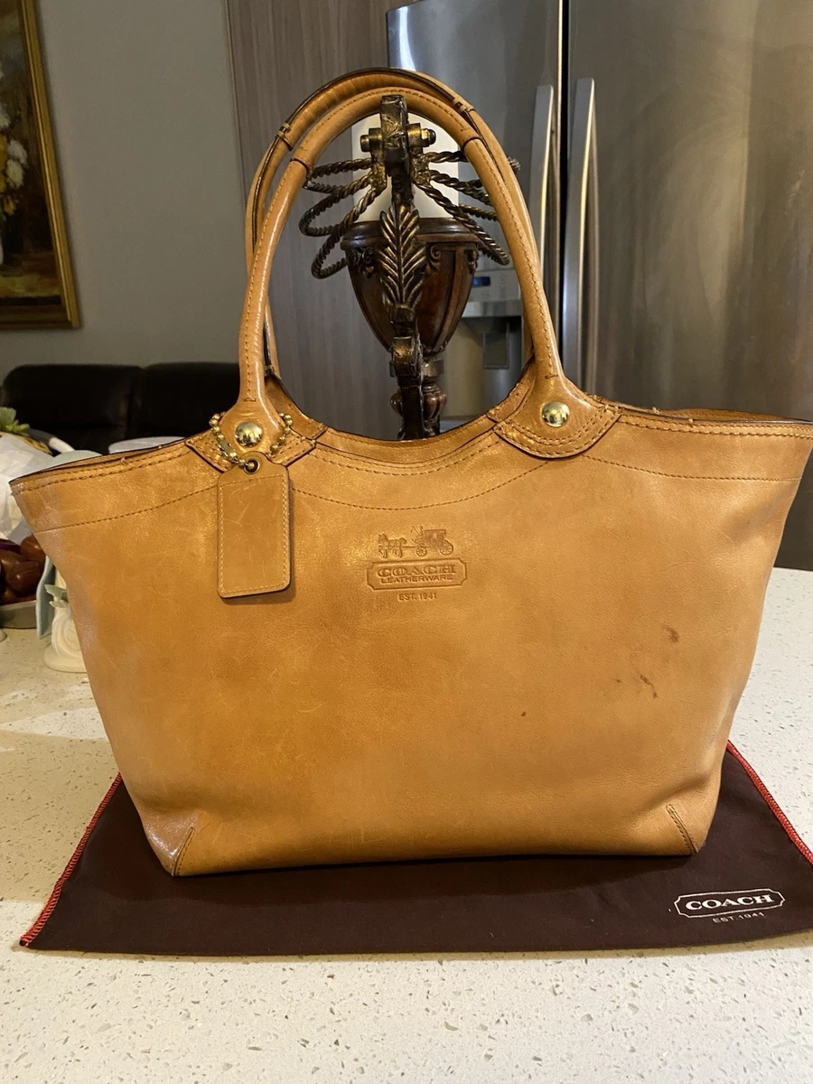 coach bleecker legacy tote products for sale | eBay