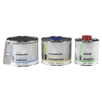 Autolack Set Dose für Infiniti KN4 Yellowish Silver Mica Metallic 1,25L