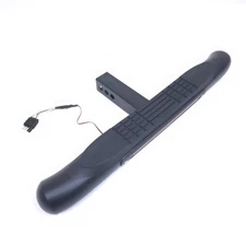 Fit 2" Receiver Steel Tow Hitch Step Bar Guard Black 30x3" LED Brake 4-pin