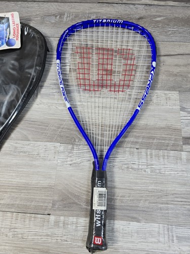 Wilson Racquetball Xpress Racquet 3 7/8 New With Tags / Case - Picture 6 of 9