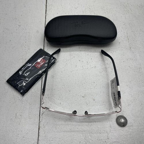 Ray Ban Matte Red Ferrari On Silver Active Lifestyle Glasses Mens 54-18-145 - Picture 9 of 10