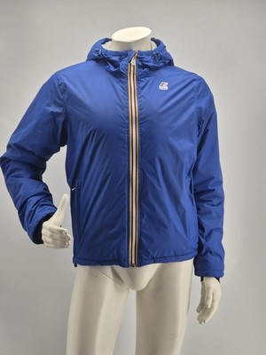 K-Way Jacques Padded Jacke Herren - Royalblau - Größe M