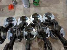 JE piston and Manley rod set.