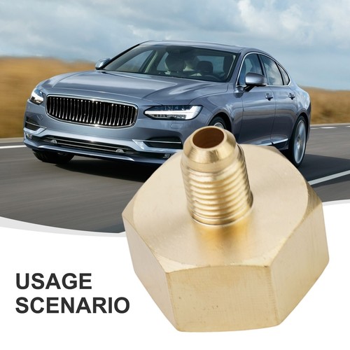 1/4SAE G3/4 Bottle Adapter 60g Bottle Adapter Brass Anti-aging Brand New - Picture 8 of 24