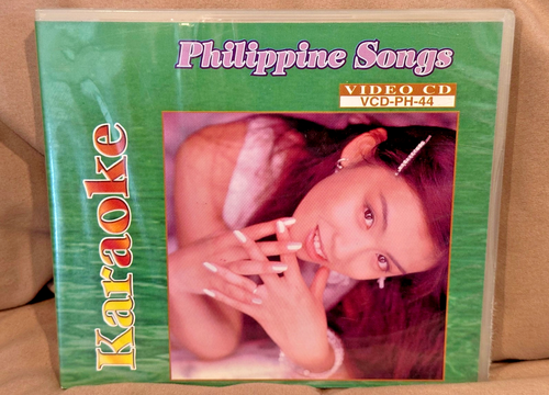 Philippine Songs  VCD (video CD) -- Karaoke -- 14 tracks (visible from pics) - Picture 1 of 2