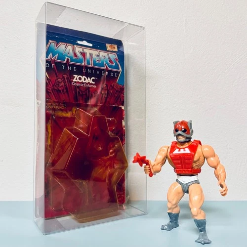 VINTAGE 1982 ZODAC MASTERS OF THE UNIVERSE W/ORIGINAL PACKAGE OPEN FOREIGN!