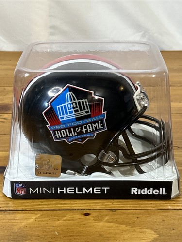 Riddell New Black/Red Football Hall Of Fame Mini Helmet - Picture 6 of 6