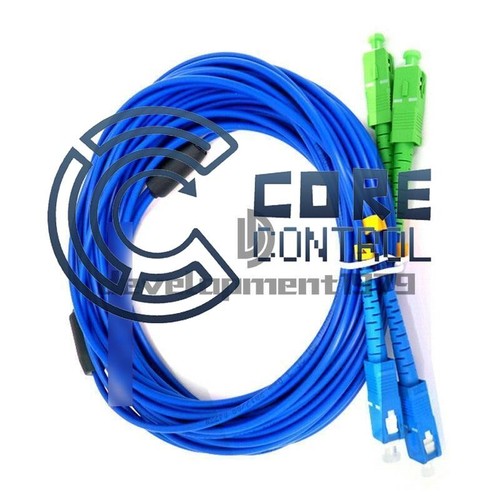 NEW 1PCS SC/UPC-SC/APC Single-Mode 9/125 Duplex Fiber Optic Patch Cord 5M - Afbeelding 7 van 8
