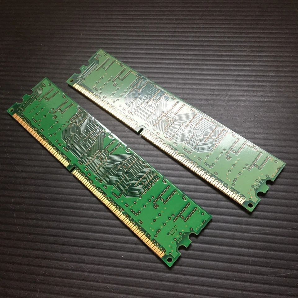 2PCS Micron 256MB MT8VDDT3264AG-335C4 PC2700U-25331-A1 DDR, 333, CL2.5 PC Memory - Image 4 of 4