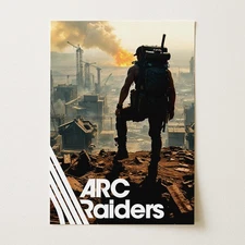 ARC Raiders Poster – Cinematic Loot Raid Extraction Shooter Wall Art