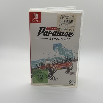 Electronic Arts Burnout Paradise Remastered Nintendo Switch PAL DE USK 12 Online