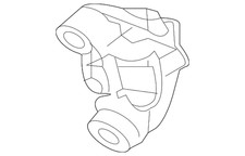 Genuine Nissan Rear Mount Bracket 11333-JA10A