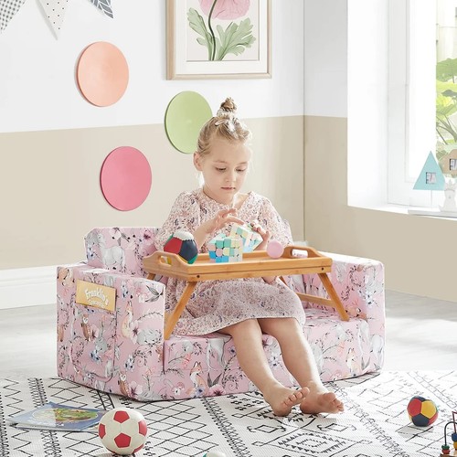 Betttablett Tisch klappbare Beine mit Griffen Frühstück Essen Tablett für Sofa, Bett, Essen... - Bild 6 von 8