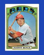 1972 Topps Set-Break #433 Johnny Bench VG-VGEX (crease) *GMCARDS*