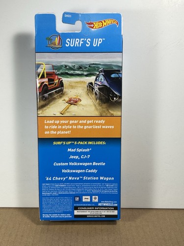Hot Wheels Surfs Up 5 Pack HTF - Picture 6 of 8