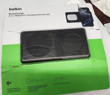 Belkin 2-in-1 Magnetic Wireless Charging Pad with Qi2 15W