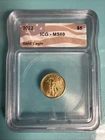 2022 US 1 /10 th oz Gold Eagle $5 ICG MS69 - NO RESERVE !!!