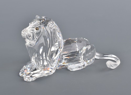 Swarovski Kristall SCS Jahresedition 1995 - Löwe 185410 *Retired* handsigniert