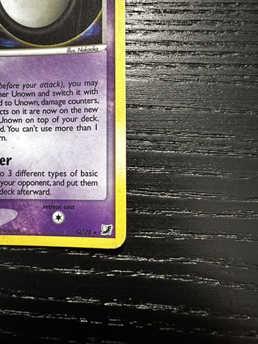 Unown Q Q/28 Unseen Forces Holo Rare Pokemon Card  - Picture 5 of 11