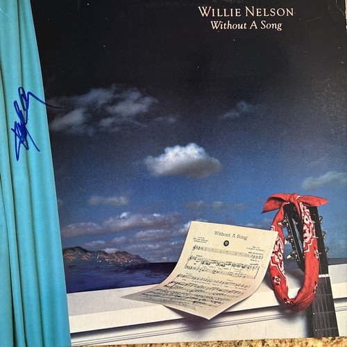WILLIE NELSON Signed Album JSA COA Certified - Picture 2 of 9