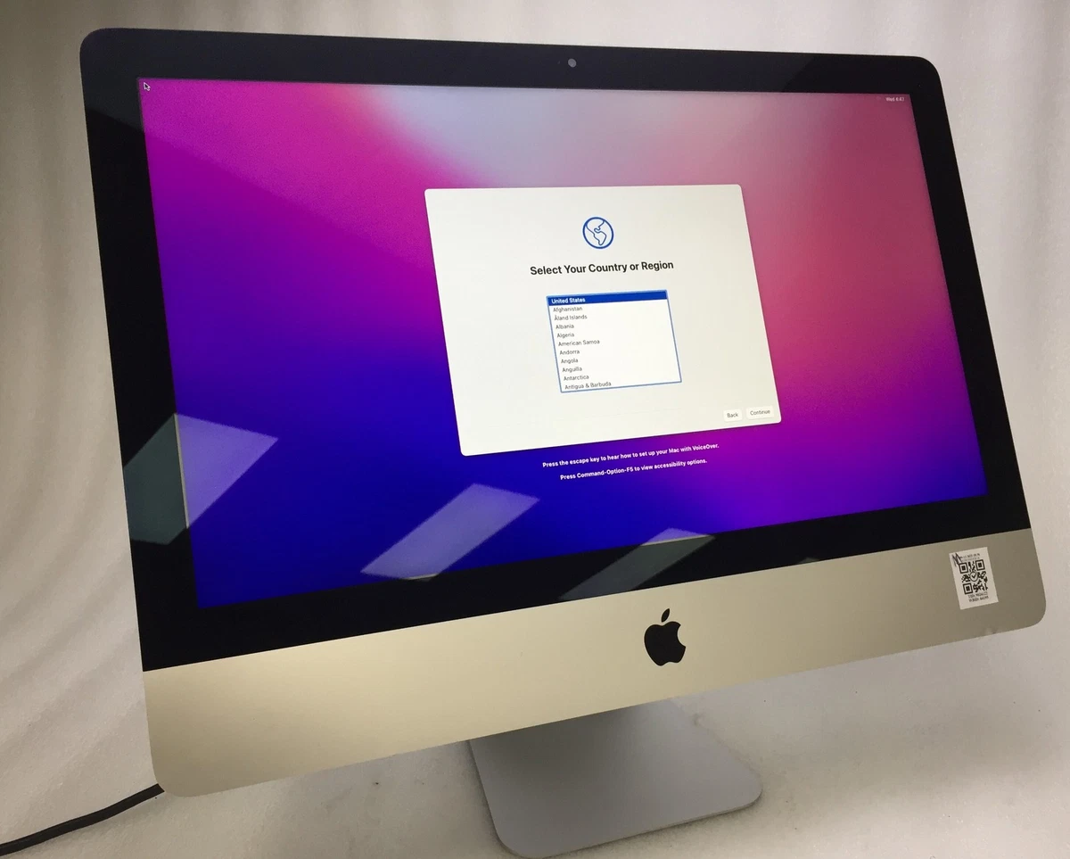 Apple iMac Intel Core i5 5th Gen. 8 GB RAM Apple Desktops & All-In