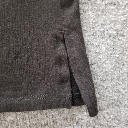 Michael Kors Damen Top groß schwarz mit goldenen Schulterreißverschlüssen Langarm Stretch - Bild 9 von 19