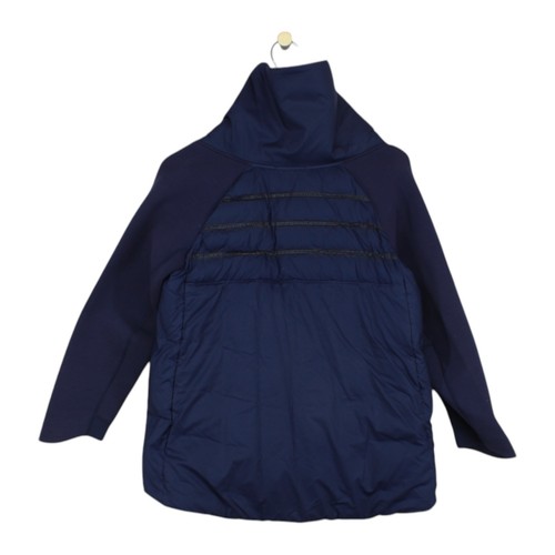 Nike Aeroloft Quilted Jacket Boys Size L Blue 800 Down Side Zip - Picture 2 of 14