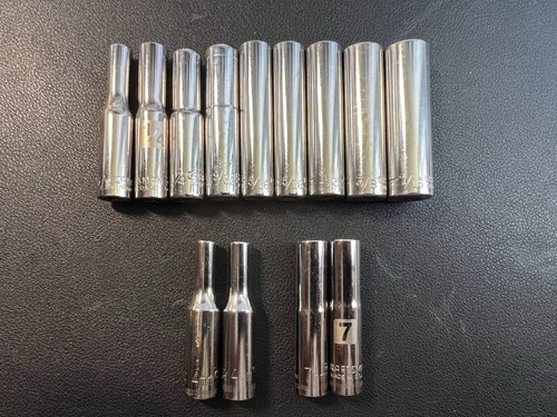Craftsman 1/4 Drive Long Sockets 13 Pieces- All Made in USA