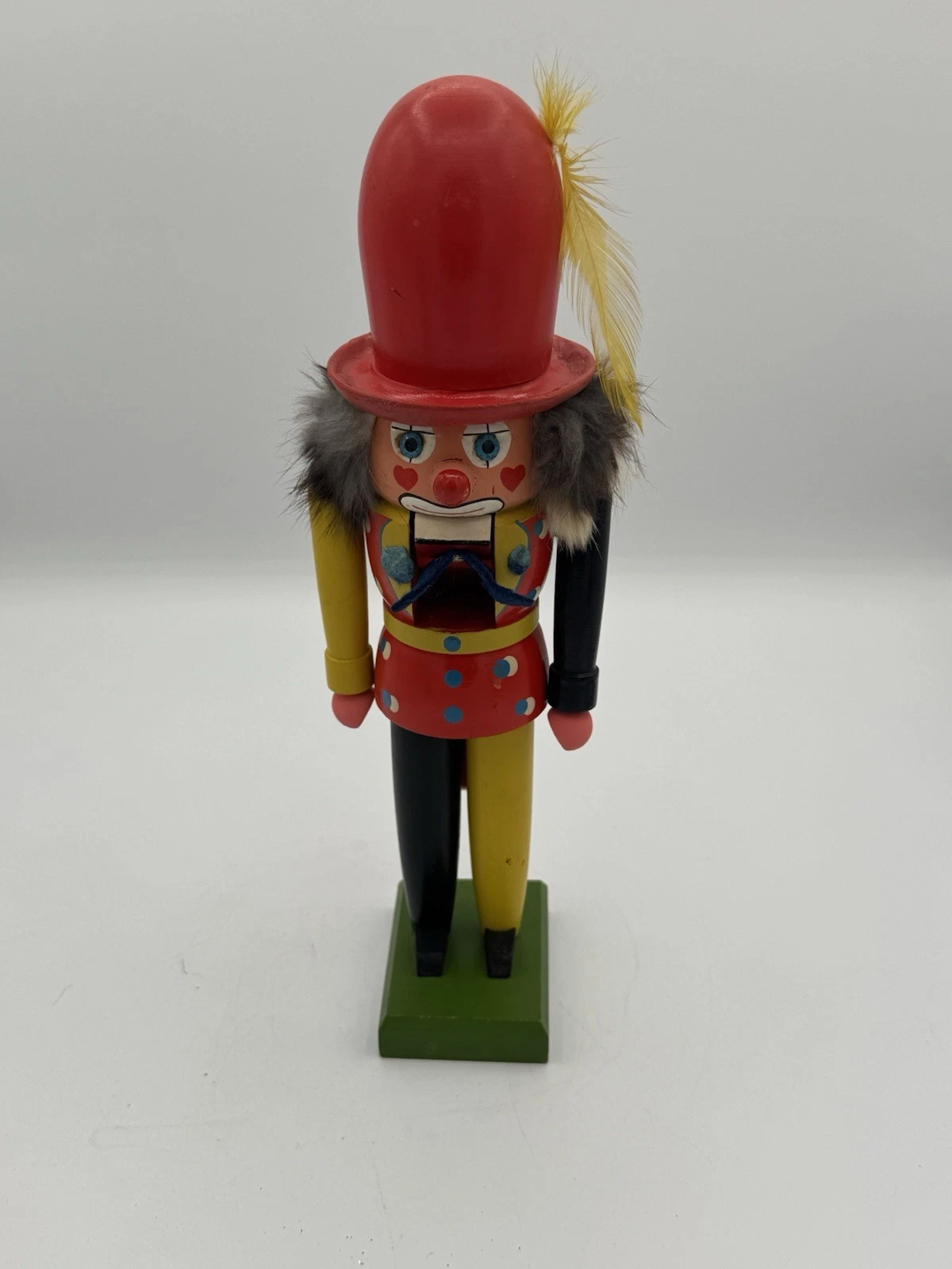 12” Nutcracker Vtg Clown