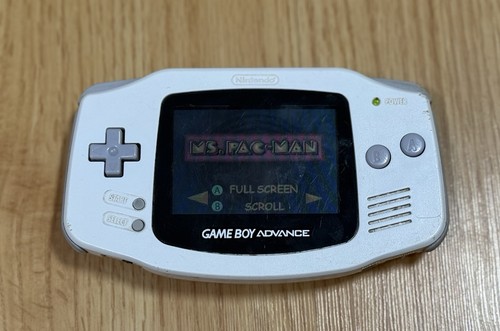 Nintendo Gameboy Advance AGB-001 Weiß System Konsole Getestet & Funktioniert!