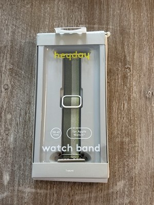 Heyday Apple Watch Band 38-41mm Sage Olive Fabric Strap New in Box