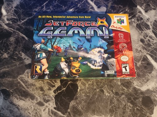 Jet Force Gemini N64 Box Manual Inserts NO GAME! Great Condition - Picture 2 of 7