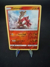 Pokemon TURTONATOR 26/147 - Burning Shadows RARE Rev Holo - NM