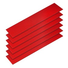 2880pcs 5 x 5 mm Self-Adhesive Acrylic Mirrors Mosaic Tiles Sticker, Red