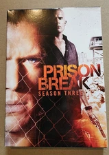 Prison Break: Season Three (DVD, 2007, 4-Disc Set, Widescreen) Wentworth Miller