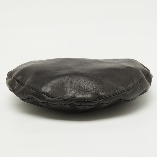 Gucci Black Leather Hobo - 第 6/10 張圖片