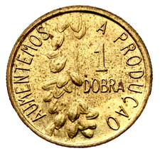 SAINT THOMAS & PRINCE São Tomé and Príncipe 1977 1 DOBRA FAO - CASH CROPS UNC