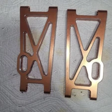 HPI Baja 5B 5th Scale RC Car Rear Billiet Alum Arms Orange 