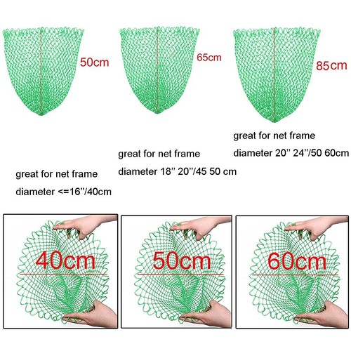 JZTang Fishing Net Diameter 20 inch Replacement Netting Fishing Landing Net R... - Picture 6 of 6