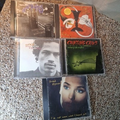 90's Music CDs Spin Doctors Counting Crows Eagle Eye Cherry & More Lot Of 5
